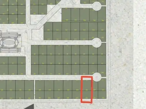 Terreno en Venta de 1041,0 m2