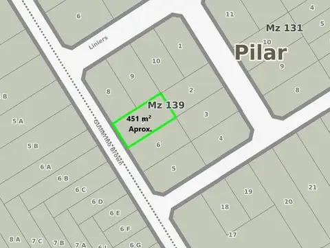 Terreno Lote  en Venta en Villa Morra, Pilar, G.B.A. Zona Norte