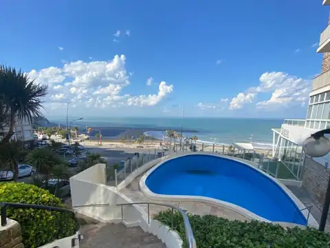 Departamento en mar del plata, vacaciones ,escapadas ,vista al mar ,exelente ubicacion