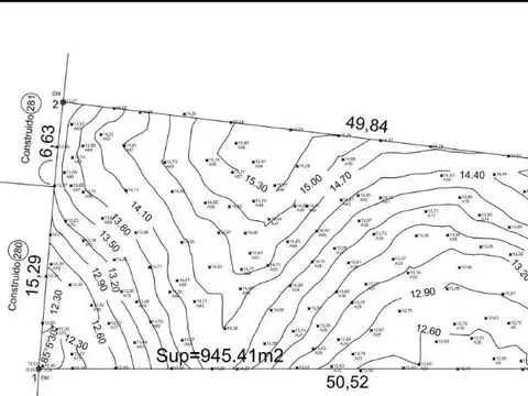 Terreno en Venta de 945,0 m2