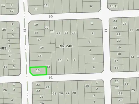 12 esquina 61 (Ref. 160772)