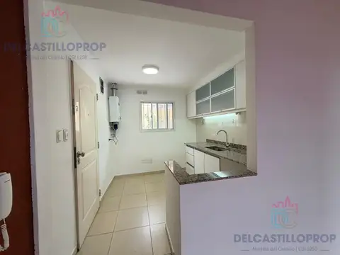 Departamento 3 ambientes con 1 baño
