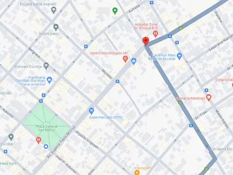 Tapia de Cruz esquina San Lorenzo