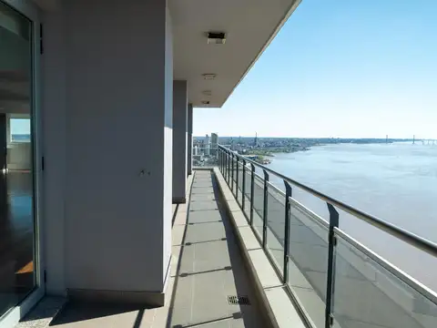 alquiler departamento torre barranca cuatro dormitorios vista franca rio puerto norte