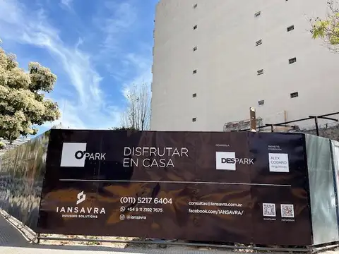 Departamento Monoambiente con 2 baños