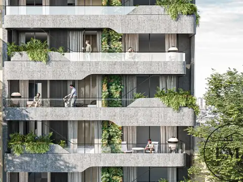 Departamento 3 ambientes con 2 baños