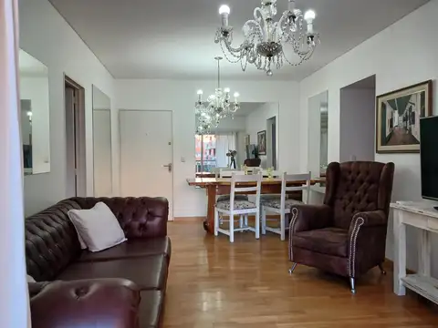 Departamento de tres ambientes en  Alquiler Temporario en Terrazas del Dique con cochera.