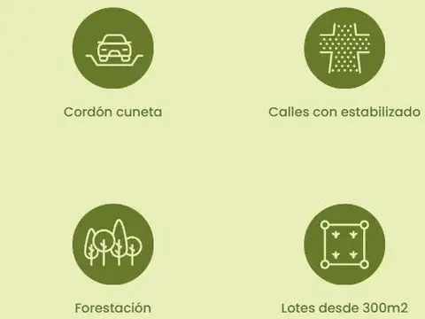 Terreno en Venta 30  mts Fondo
