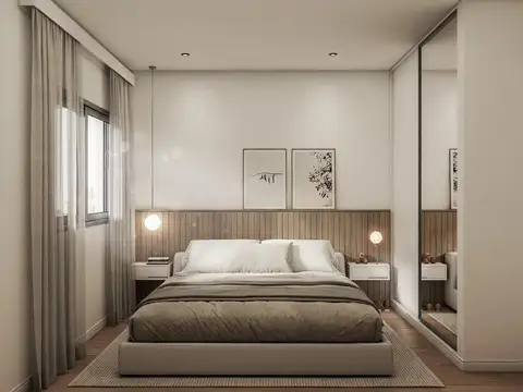 Departamento 2 ambientes con 1 baño