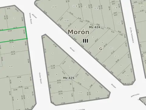 VENTA! LOTE EN ZONA RESIDENCIAL DE HAEDO SUR-