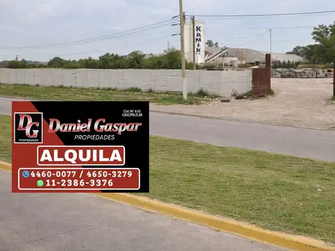 ALQUILER – IMPORTANTE PREDIO EN BERAZATEGUI – 5.000 M2 APROXIMADOS