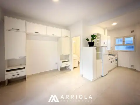 Departamento 2 ambientes con 1 baño
