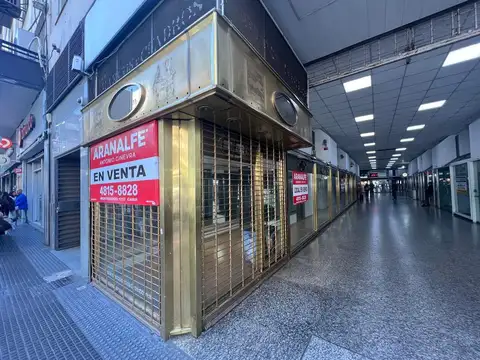 Local en venta en microcentro de 79m2, en puerta de galería, gran exhibición.
