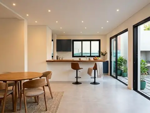 Casa 3 ambientes con 2 baños