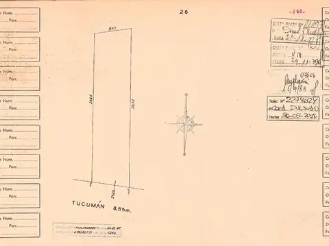 Terreno en Venta de 309,0 m2