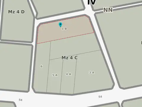 Terreno en Venta 17,50  mts Frente