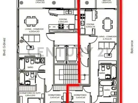 Departamento en Venta en Centro, USD 175.000