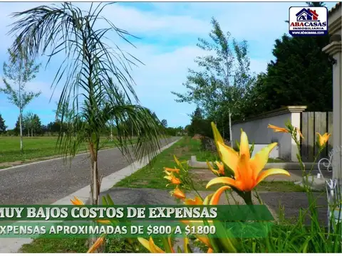 VENTA LOTE 80 EN BARRIO PRIVADO, SEGURIDAD 24HS, PISCINA!