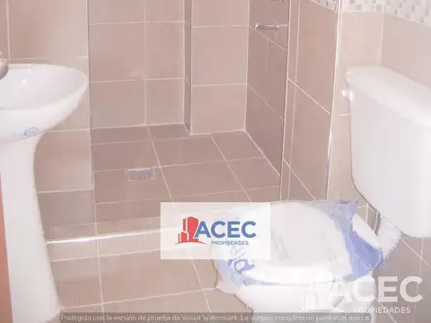 Departamento 2 ambientes con 1 baño