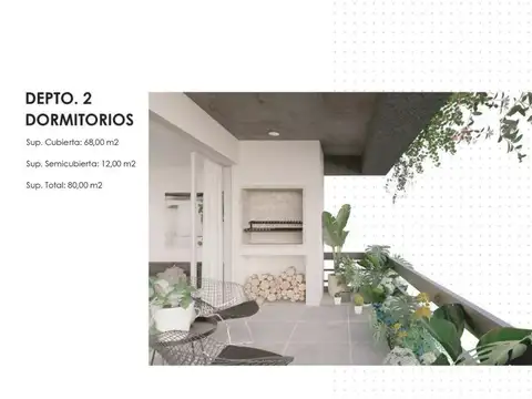 Departamento en Venta con 12 cochera
