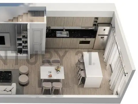 caseros 2900, Piso 0