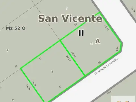 Domingo Leveratto e/ Saavedra y Granaderos