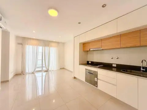 Departamento moderno 2 ambientes con cochera en alquiler lujan centro