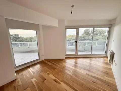 Piso exclusivo 2 dormitorios, vista franca al río - barrio Martin