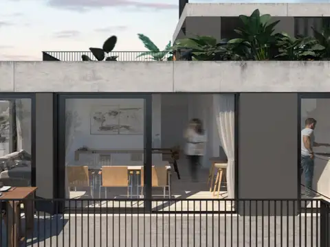 Departamento 2 ambientes con 1 baño