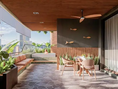 Departamento 3 Dormitorios con Cochera y Amplio Balcon y Amenities Ituzaingo 1800