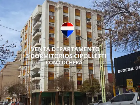 VENTA DEPARTAMENTO 3 DORMITORIOS C/COCHERA