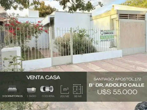 Casa en venta c/ cochera en Las Heras