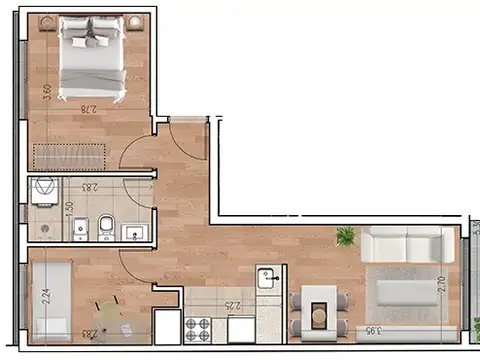 Depto Tipo Casa en Venta en Centro , USD 139.900