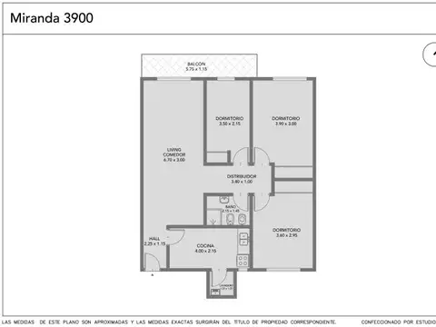 Departamento en Venta en Monte Castro, USD 99.000