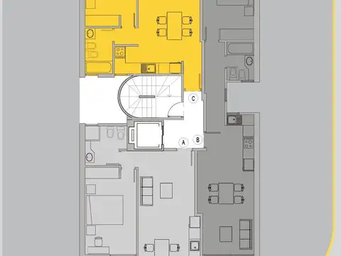 Departamento en Venta en San Jose, USD 189.900