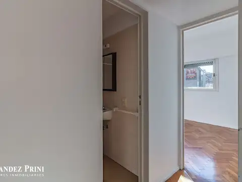 Departamento 2 ambientes con 1 baño