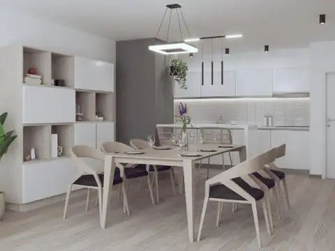 Departamento Monoambiente con 1 baño