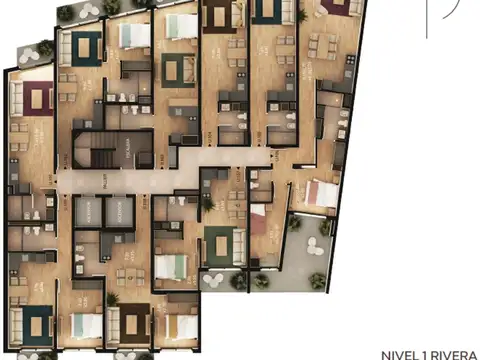 Departamento en Venta con 1 cocheras