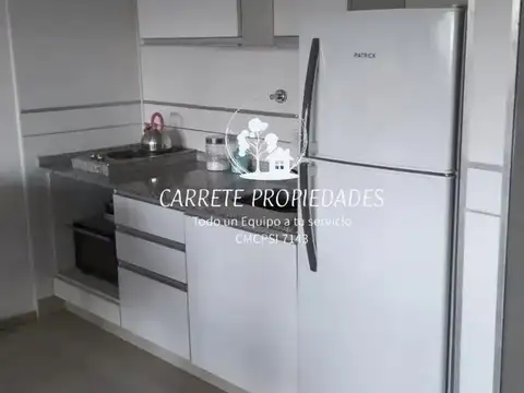 Departamento Monoambiente con 1 baño
