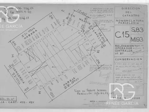 Lote en Devoto. Apto 1400 mts2 construcción.