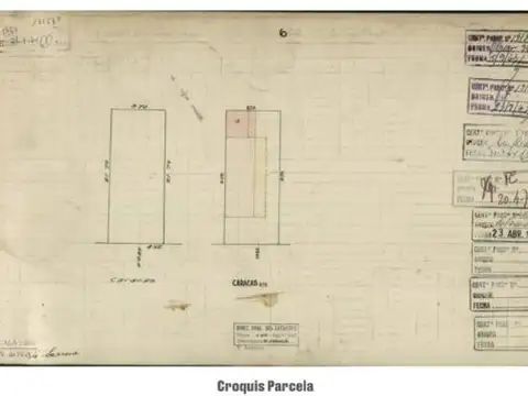 Venta Terreno . USAA . Lote simple frente . 1230 m² Vendibles . Villa Pueyrredón . Villa Urquiz...