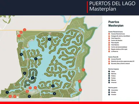 Terreno En Venta Puertos Del Lago, Barrio Muelles