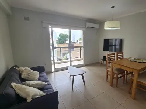 Venta departamento con cochera en Santa fe - Amoblado