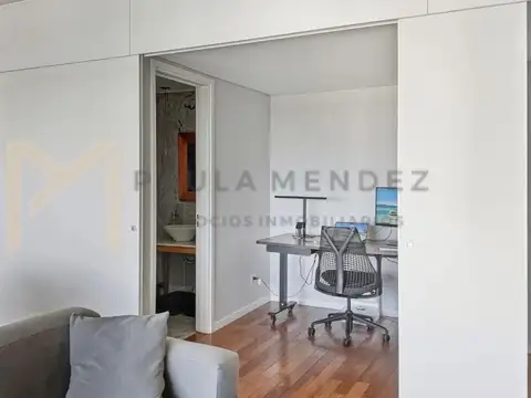 Departamento 2 ambientes con 2 baños