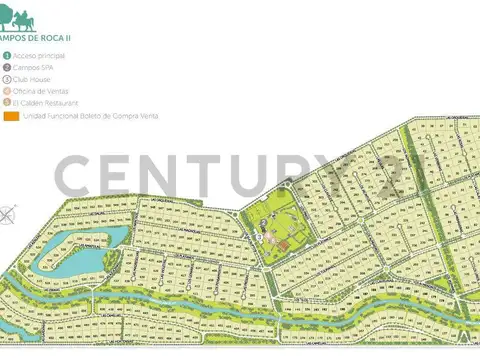 Lote en venta en Campos de Roca II, Brandsen