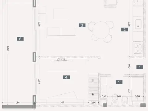 DEPARTAMENTO VENTA COMPLEJO CERRADO 1 DORMITORIO