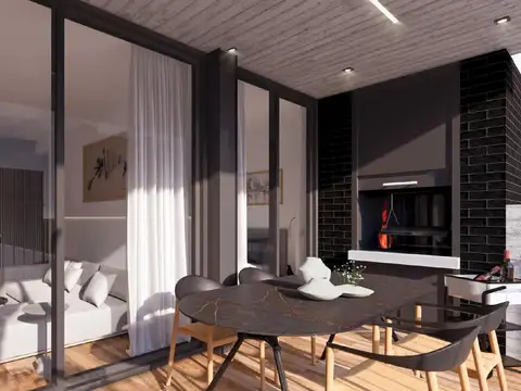 Tres ambientes con parrilla balcon Palermo Hollywood 6/2026