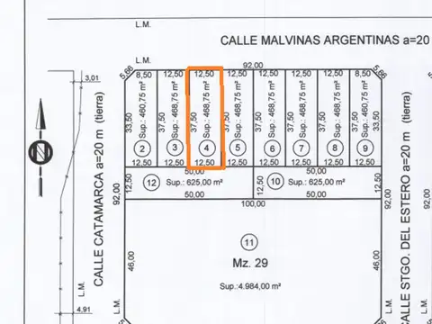 Malvinas Argentinas LOTE 4