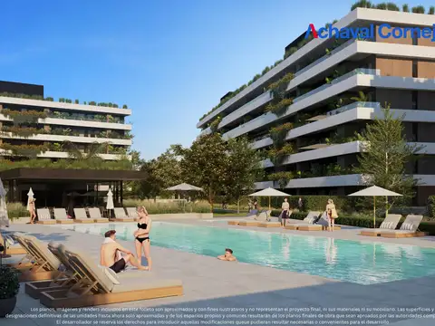 Departamento en Venta con 1 cocheras