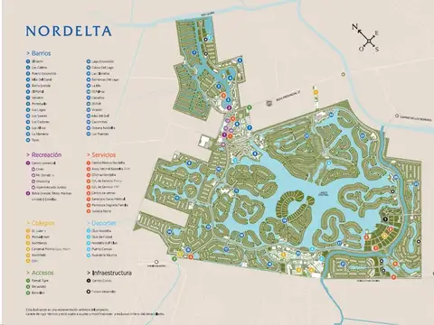 Terreno en Venta en Nordelta Virazón, USD 705.000